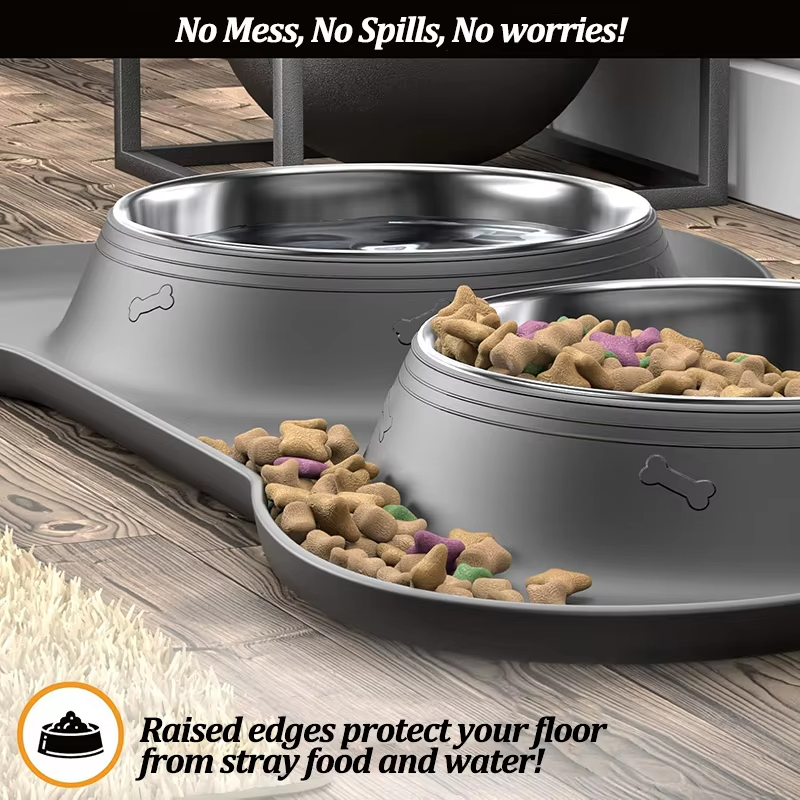ZenPaw™ Minimalist Low-Centroid Slow Feeding Bowl