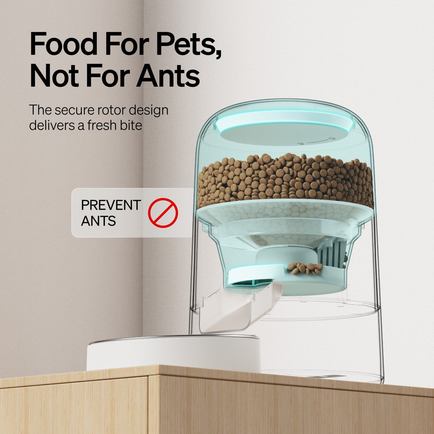 ZenPaw™ Smart Capsule Minimalist Automatic Feeder