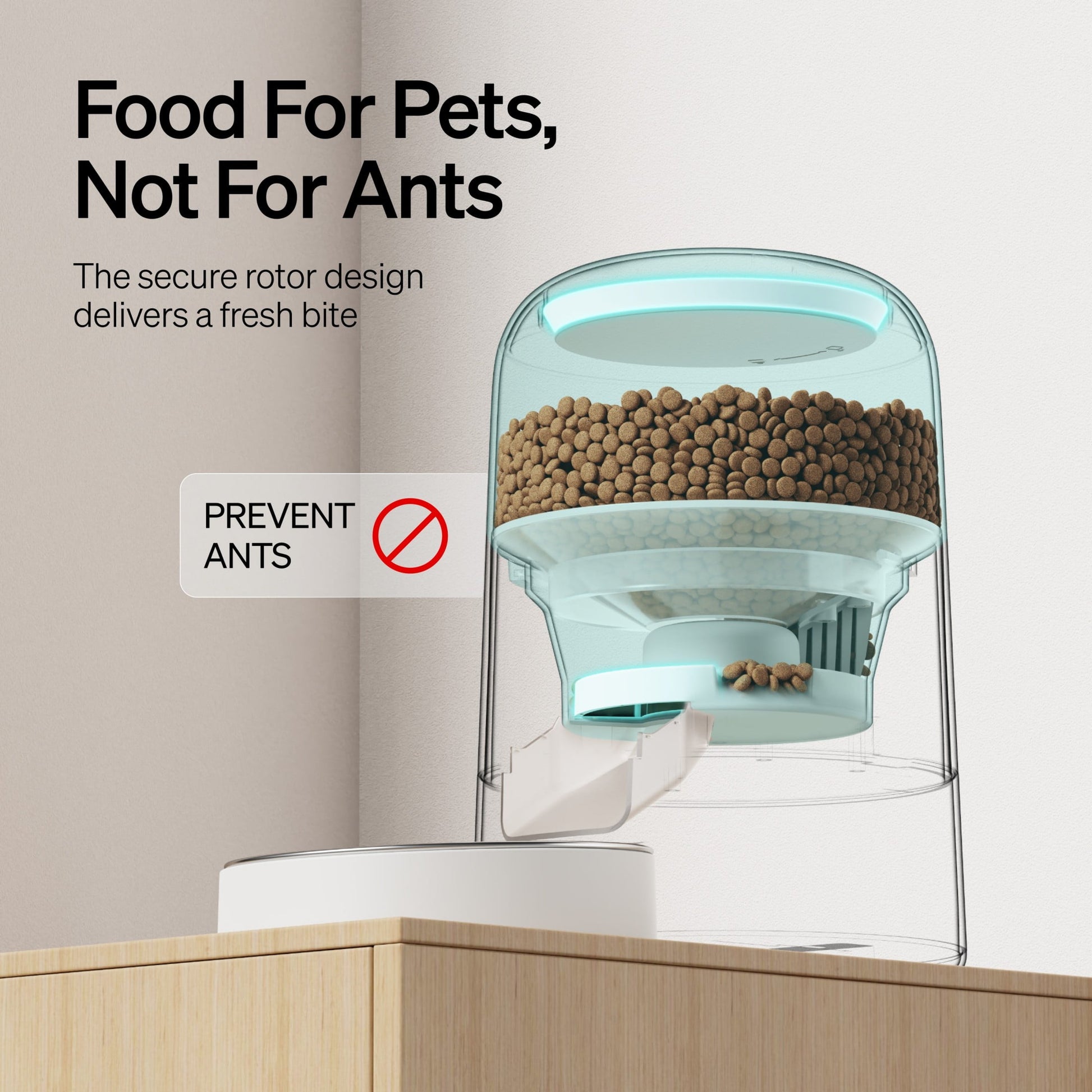 ZenPaw™ Smart Capsule Minimalist Automatic Feeder