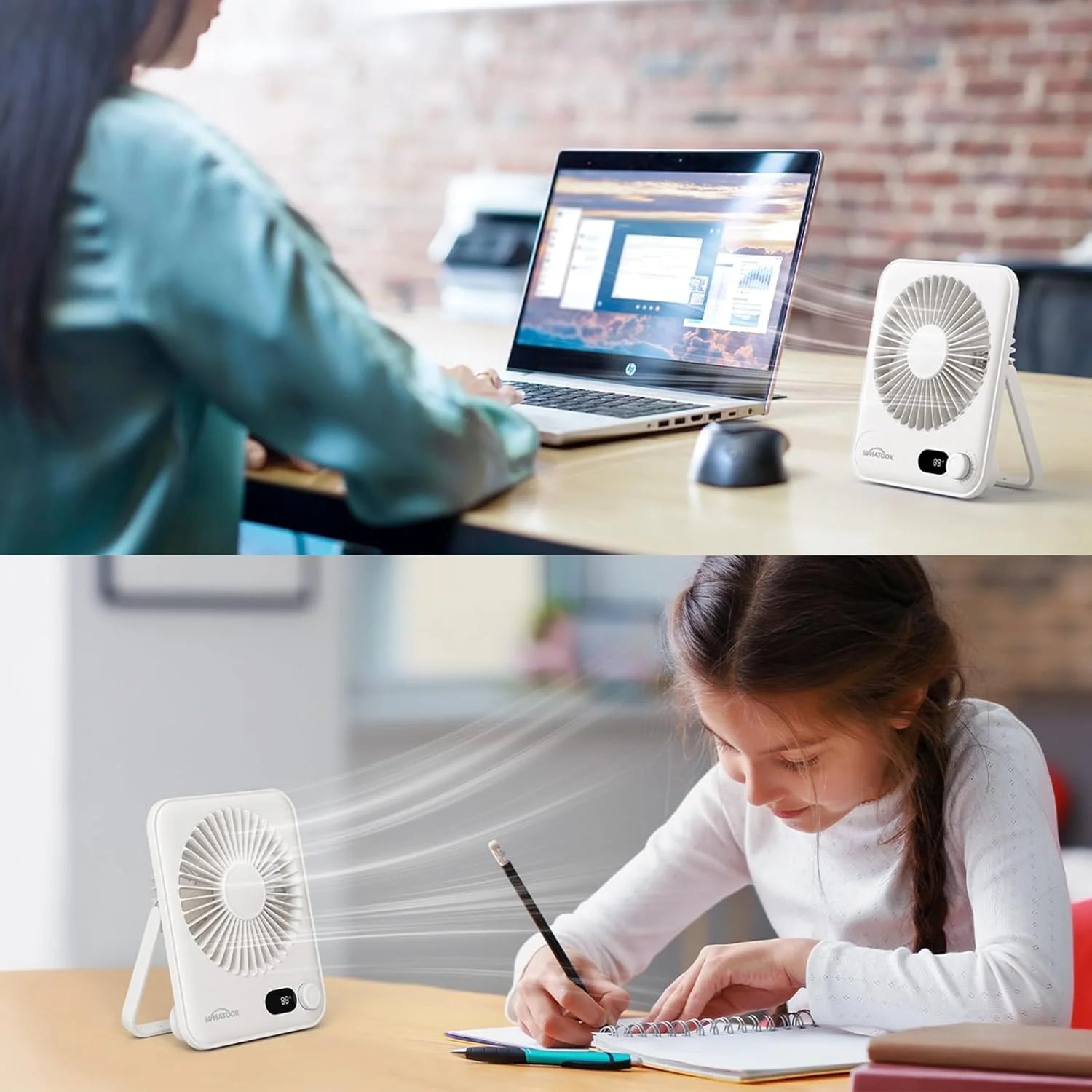 ZenPaw™ Breeze Pro — Ultimate 100-Speed Smart Cooling Fan